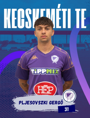 31 Pljesovszki Gergő